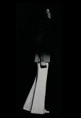 Spring 1966 Marc Vaughan Couture Silver 'Cubic' Pant & Open Side Tunic Mini Set