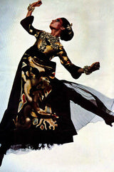 Spring 2001 Valentino Re-Edit of the Famous 1969 Haute Couture Printed Silk Dragon Dress