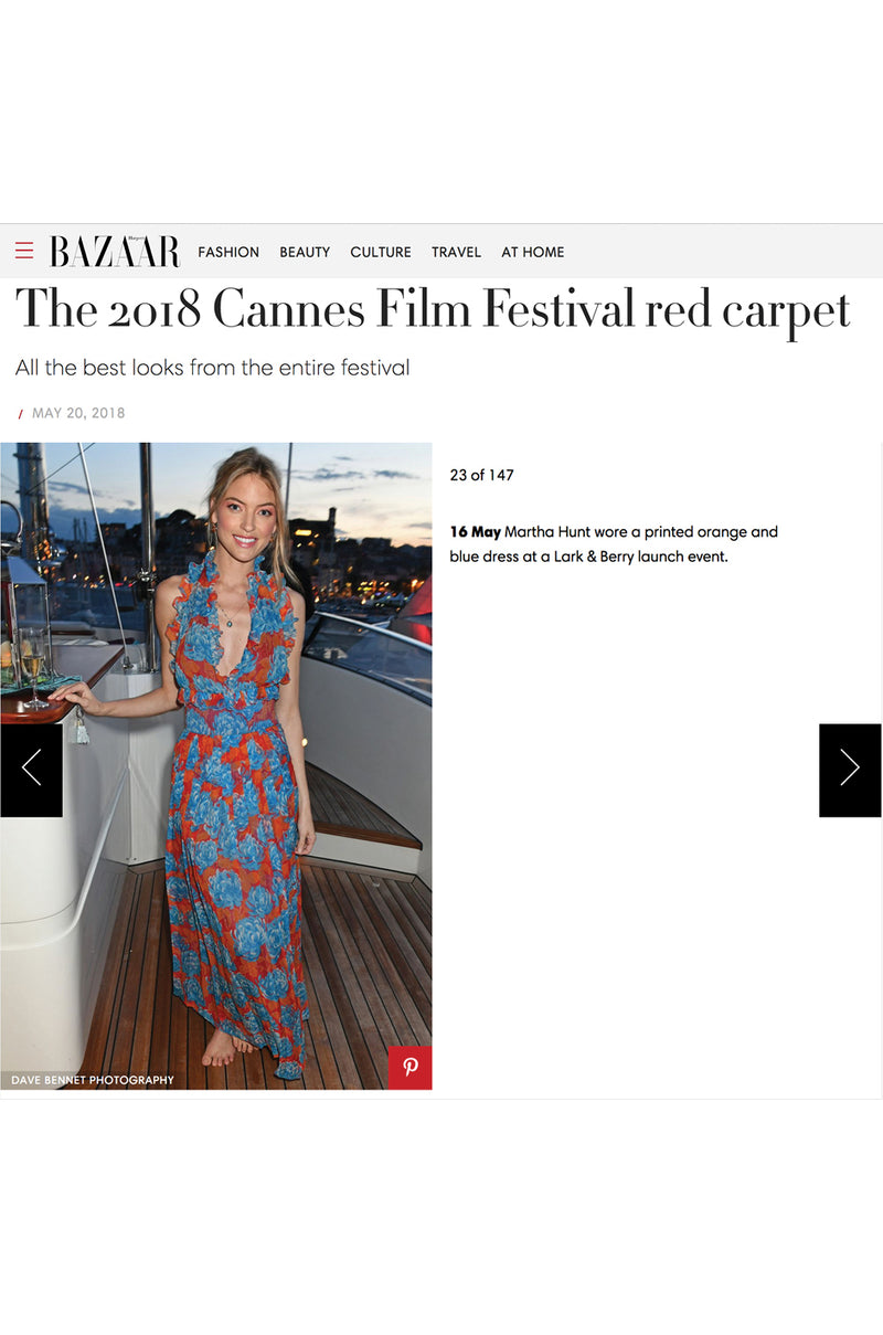 Spectacular c.1978 Valentino Blue & Coral Floral Silk Halter Backless Dress