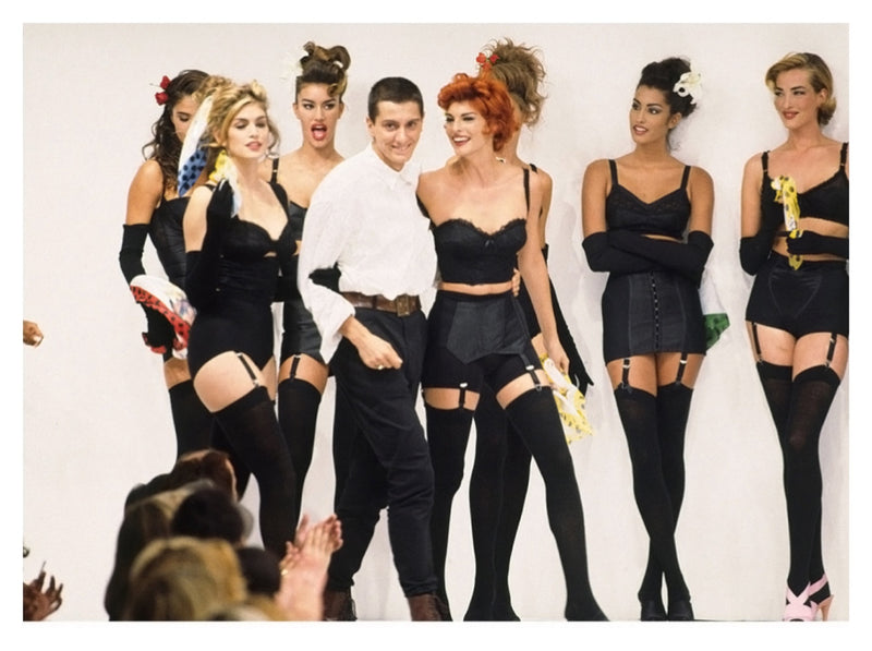 S/S 1992 Rare Dolce & Gabbana Lingerie Corset Bustier Dress