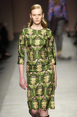 F/W 2003 Prada Holliday & Brown Collab Silk Dress F/W 2003 Prada Holliday & Brown Collab Silk Dress