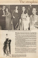 Unusual 1976 Halston Deep Brown Strapless Tie Front Dress in a Soft Terry Cloth