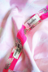 1960s Silk Harvey Berin Pink Gown