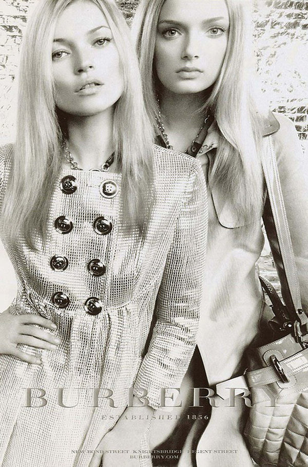 ss2007 Kate Moss Ad Campaign Burberry Coat